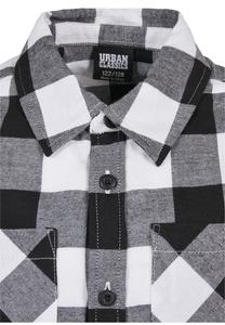 Рубашка CHECKED Urban Classics, черный