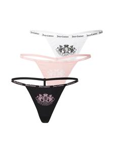 Стринги Juicy Couture, розовый/черный/белый