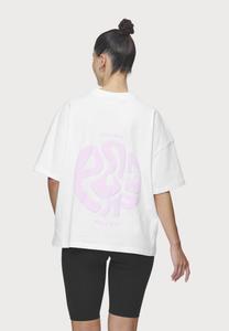 Футболка с принтом GABI HEAVY OVERSIZED TEE Pegador, белый