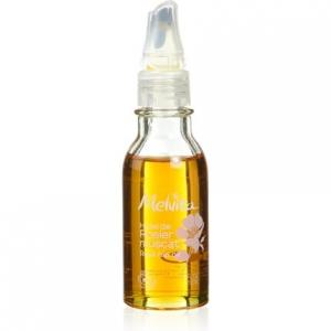 Органическое розовое масло мускатного ореха Melvita Питает и восстанавливает, уменьшает растяжки. 100% натуральное сертифицированное органическое масло. Бутылка 50 мл.