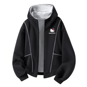 Hello Kitty Hello Kitty SS25 свитшот Unisex Sanrio, черный