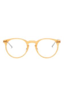 Oliver Peoples очки Orrison в круглой оправе, желтый
