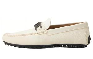 TOD'S Мужские повседневные туфли белого цвета