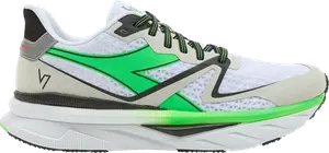 Кроссовки Atomo V7000 White Green Fluorescent, белый