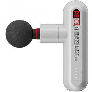 Перкуссионный массажер Powerboost Sharper Image Pro, светло-серый