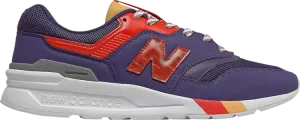 Кроссовки New Balance 997H 'Virtual Violet Velocity Red', фиолетовый
