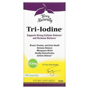 Добавка Terry Naturally Tri-Iodine, 180 капсул