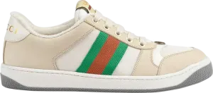 Кроссовки Gucci Wmns Screener Green Orange, зеленый