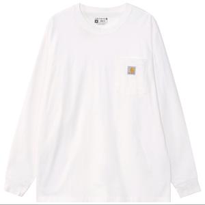 Футболка Carhartt Chest Logo-Patch Detail, белый