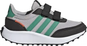 Кроссовки Adidas Run 70s J 'Grey Court Green', серый
