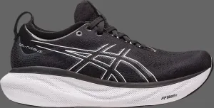 Кроссовки wmns gel nimbus 25 wide 'black pure silver' Asics, черный