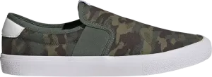 Кроссовки Adidas Vulc Raid3r Slip-On 'Camo', зеленый