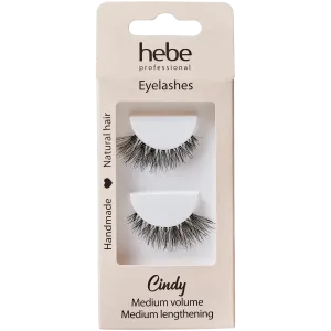 Hebe Professional Cindy многоразовые натуральные ресницы, 1 упаковка