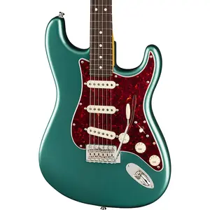 Fender American Professional Classic Stratocaster - Выцветший металлический зеленый Шервуд