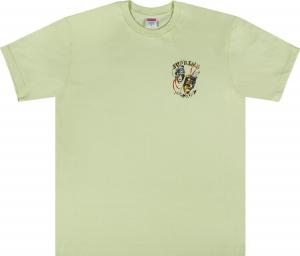 Футболка Supreme Laugh Now Tee 'Pale Mint', зеленый