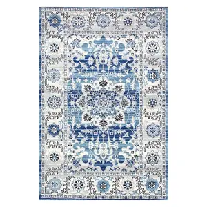 Ковер с цветочным рисунком в рамке Tameika Nuloom, 244x305 см