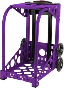 ZUCA Sport Frame with Built-in Seat (Choose Your Color), for Any Sport Insert Bag - (Insert Not Included), Purple