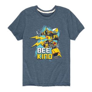 Футболка с рисунком Transformers Bee Kind для мальчиков 8–20 лет Licensed Character, синий