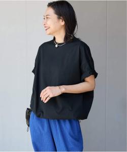 Футболка со сборками Journal Standard, цвет Black