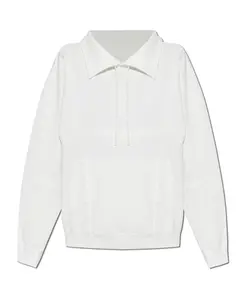 Толстовка со стоячим воротником Mm6 Maison Margiela, белый