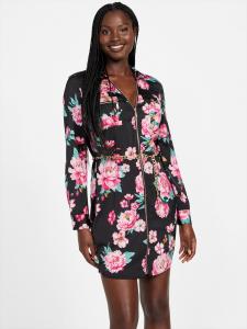 Платье-рубашка Elina с атласным принтом Guess Factory, Cosmic Light