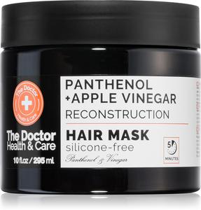 Питательная восстанавливающая маска для волос «Пантенол + яблочный уксус» с пантенолом The Doctor, 295 мл