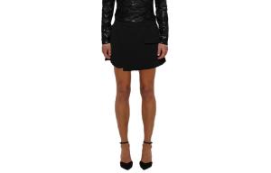 Self-Portrait Повседневная короткая юбка женская черная