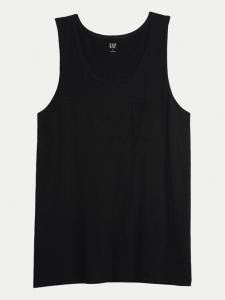 Майка стандартного кроя Gap, черный