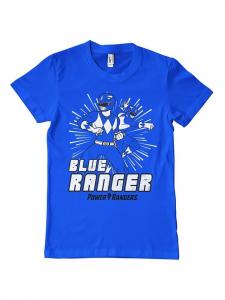 Футболка Blue Ranger T-Shirt синего цвета Power Rangers