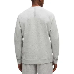 Свитшот Ease The Day мужской Lululemon, mixed светло-серый/черный/hclg/blk