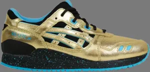 Кроссовки wale x villa x gel lyte 3 gs 'intercontinental champion' Asics, золото