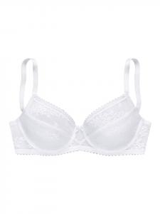 Бюстгальтер на косточках LASCANA, белый