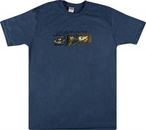 Футболка Supreme Dog Shit Tee 'Dark Slate', синий