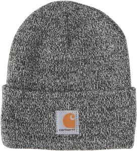 Carhartt Kids' Watch Hat Knit Beanie, Heather Black (Youth)