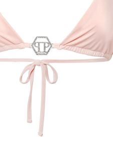 Комплект бикини с логотипом Philipp Plein, розовый