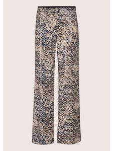 MADELEINE Широкие плиссированные брюки с пайетками черного, кремового и разноцветного цвета