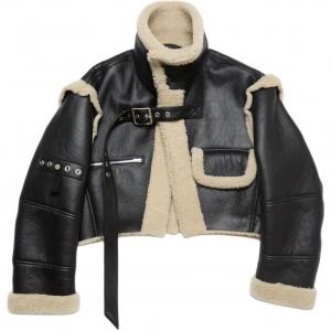 Меховая мужская куртка Fur Men Black Acne Studios
