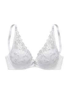 Бюстгальтер на косточках LASCANA, белый