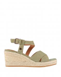 Эспадрильи Geox, серо-зеленый