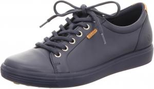 Женские кроссовки ECCO Soft 7 Floral, темно-синий