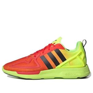 Кроссовки zx 2k flux shoes 'white' Adidas, красный