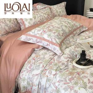 LUOLAI HOME Комплект постельного белья 1.5, 4 предмета, пододеяльник 200x230 см