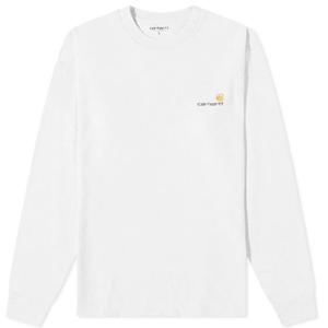 Футболка Carhartt WIP Long Sleeve American Script Tee