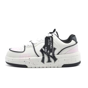 MLB Кроссовки для скейтбординга Chunky Liner Sweetheart Seal с антискользящим покрытием, износостойкие, унисекс, розовые, белые