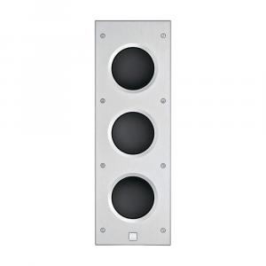 Встраиваемый сабвуфер KEF Ci3160RLb-THX, 1 шт, серебряный