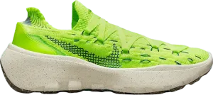 Кроссовки Nike Space Hippie 04 'Light Lemon Twist', зеленый
