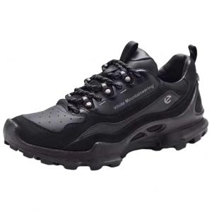 Ecco Женские черные кроссовки Mountaineering x Biom C Trail с низким верхом, устойчивые к истиранию и альпинизму