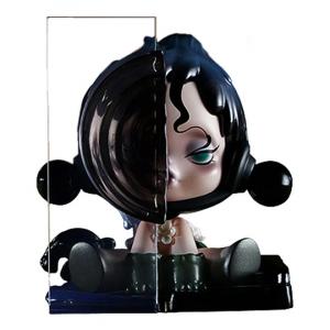 Фигурка Pop Mart Skullpanda The Ink Plum Blossom Series, The Courtyard