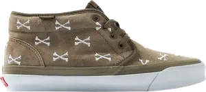 Кеды Vans WTAPS x OG Chukka LX Bones - Coyote, зеленый