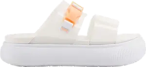 Сандалии Puma Wmns Suede Mayu Pop Sandal White Fizzy Melon, белый